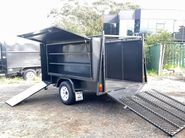 7×5 Lawn Mowing Trailer 1.4T GVM image
