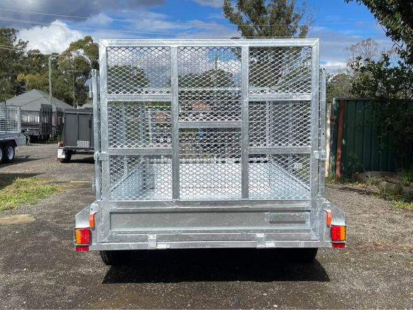 8×5 Lawn Mowing Trailer Galvanised 750kg GVM image