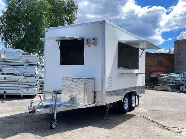 4m Food Trailer Tandem Big Box with HoneyComb Structure image