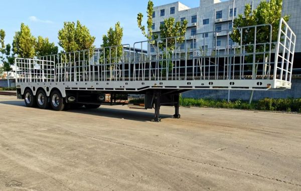 2026 BULLET Tri-Axle Flat Top Semi Trailer image
