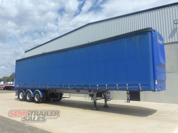 2010 Vawdrey 22 Pallet Curtainsider Road Train Lead Tautliner  image