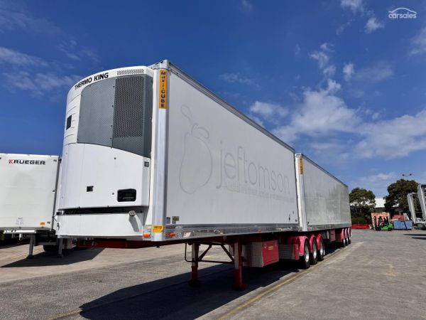 2011 Maxitrans ST3 34 Pallet High Cube Reefer Double Stacker 2410mm image