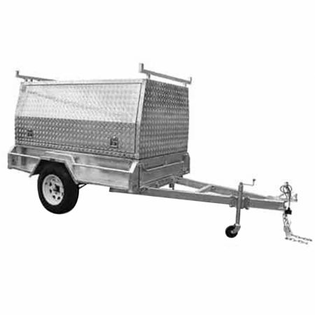 7×5 Single Axle Tradesman Trailer with 750KG ATM image