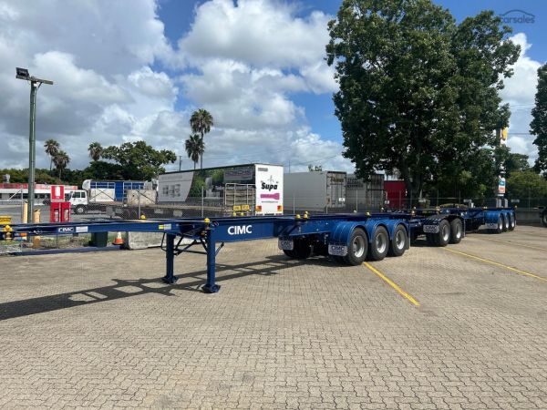 2026 CIMC 30m A Double 3 way 40ft Skel Tandem Dolly in Brisbane image