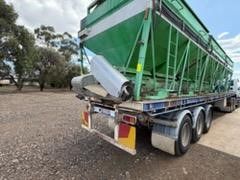 2000 FREIGHTER GROUPER BIN TRAILER Grain Trailer image