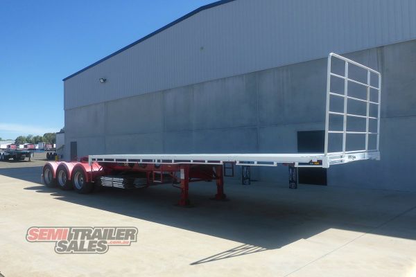 2014 Vawdrey 12 Pallet Flat Top A Trailer Flat Top  image