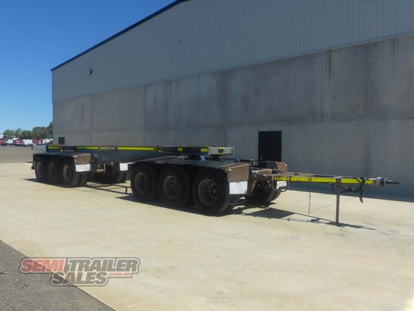 2014 Maxitrans 6 Axle Skel Dog Trailer Dog Trailer  image