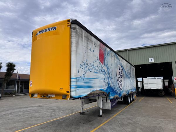 2009 Maxitrans ST3 OD 14m 22 Pallet Drop Deck EziLiner Center Mezz image