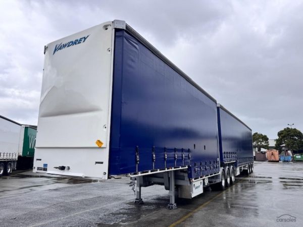 2022 Vawdrey ST3 34 Pallet DD Mezz B Double BPW image