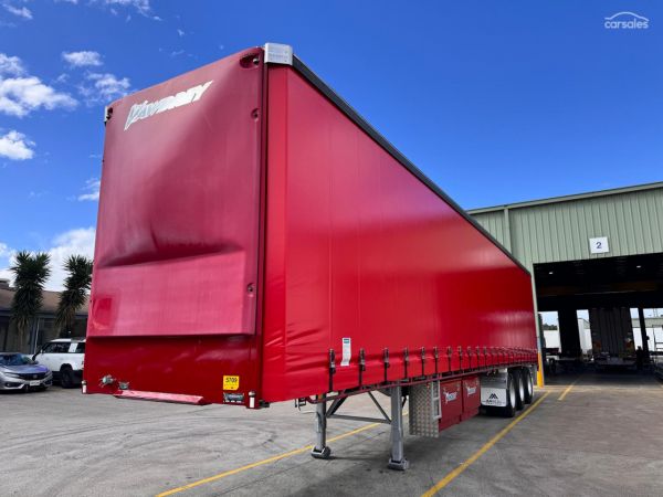 2010 Vawdrey ST3 OD 24 Pallet SD Curtain Sider image