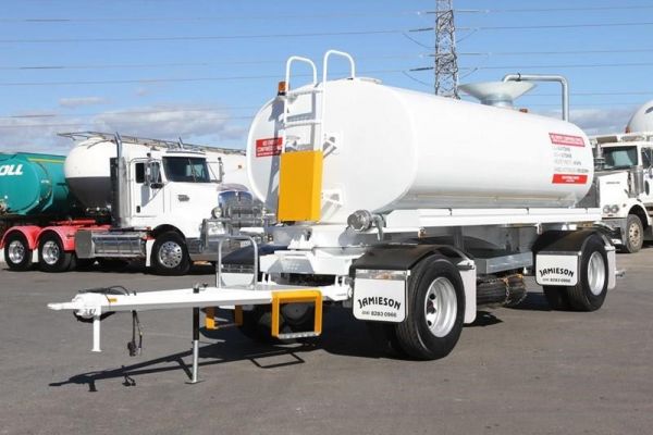 2022 JAMIESON 12KL WATER TANKER - REMOTE - DUST SUPPRESS Water Tanker image