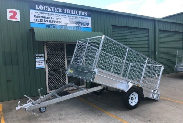 9 x 5 ft Premium Heavy Duty Tilting Box Trailer – ATM 1400kg