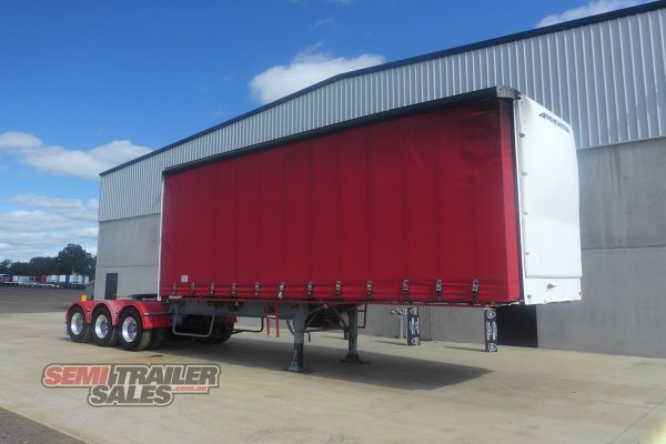 2007 CIMC 12 Pallet Curtainsider A Trailer Tautliner  image