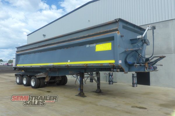 2018 Howard Porter Tri Axle Side Tipper Road Train Lead Tipper  image