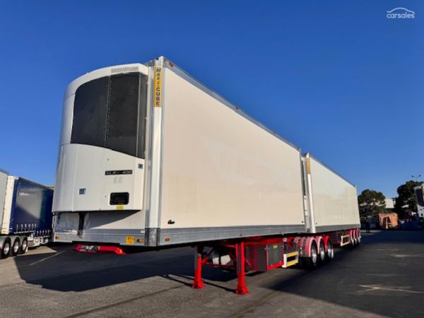 2017 Maxitrans ST3 34 Pallet Reefer Double Stacker RT Rear Evaps image