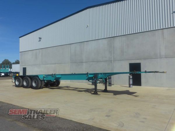 2003 Maxitrans 40FT Skel Trailer with Rear Push Out Bar Skeletal 