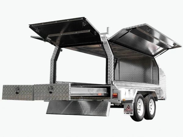 2026 Stonegate 10×5 Tandem Axle HD ELITE Builders/Tradie/Tradesman Trailer 2000Kg~2800Kg ATM (300mm Sides) image