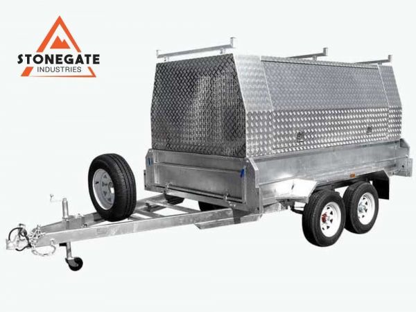 2026 Stonegate 10×6 TANDEM BUILDERS / TRADESMAN TRAILER FOR SALE (ALUMINIUM CANOPY) image