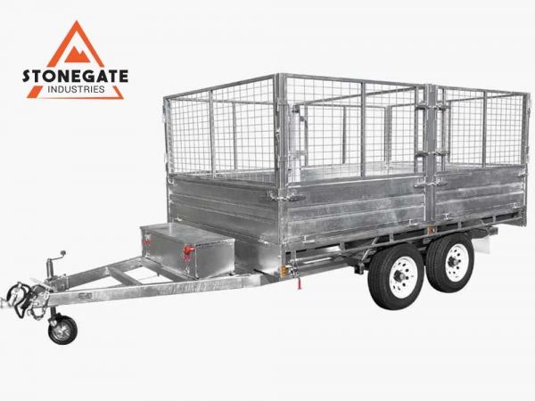 2026 Stonegate 12x7 HYDRUALIC Flat Top Trailer (3500KG ATM) image