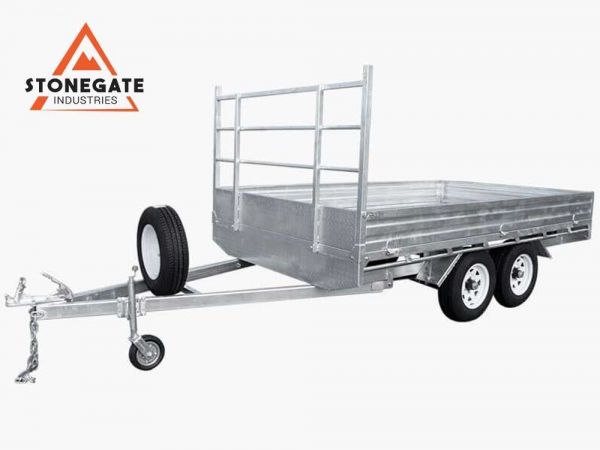 2026 Stonegate 12×7 FLAT TOP / FLAT BED TRAILER FOR SALE (3500KG ATM) image