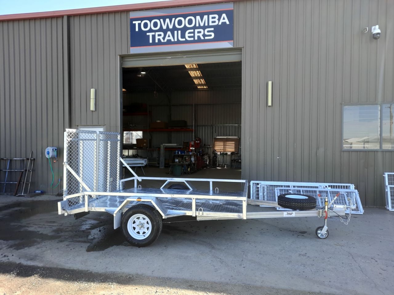 3m X 2m Galvanised Buggy Trailer For Sale At 4,000 In Queensland Toowoomba Trailers New 1351