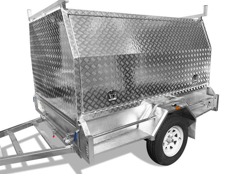 2024 Stonegate 7×4 Tradesman / Builders Trailer For Sale (aluminium