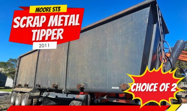 2011 Moore TIP OVER AXLE Trailer image