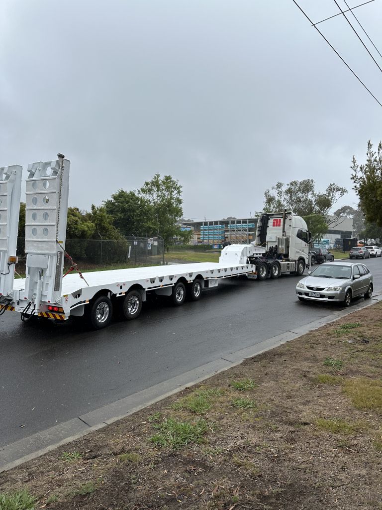 Eta Trailers 2024 Quad Axle Drop Deck Widener Equipment Trailers
