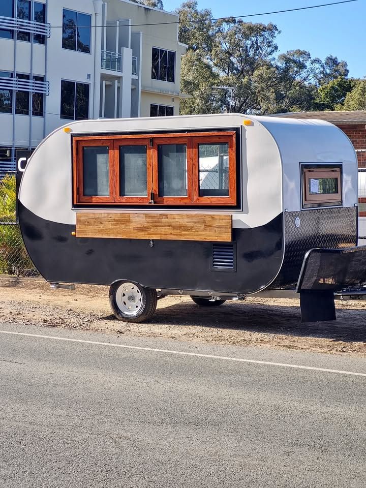Vintage Coffee Food Trailer Truck Cart For Sale At $33,000 In
