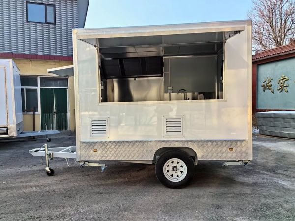 New Coffee Food Trailer Cart image