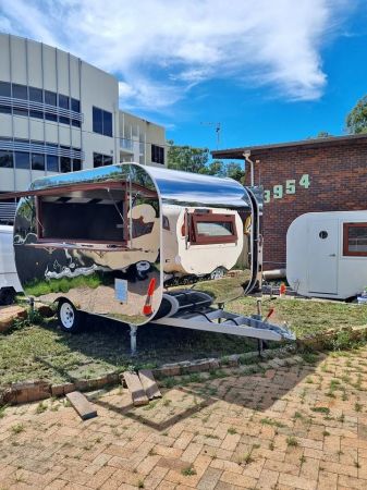 Maxi Retro Food Trailer Coffee Trailer image