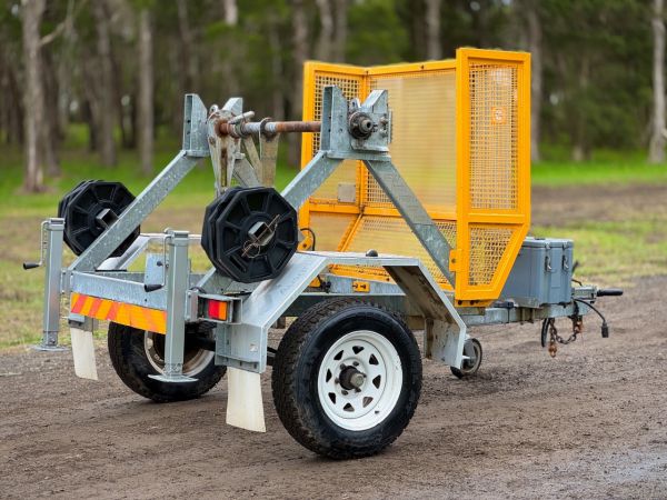 2011 HALDILKA Tag Cable Drum 1500KG CABLE TRAILER image