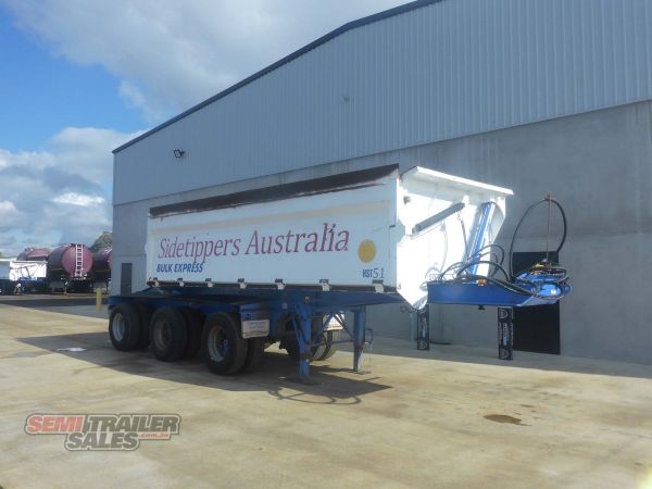 2004 Roadwest Side Tipper Road Train Trailer Tipper  image