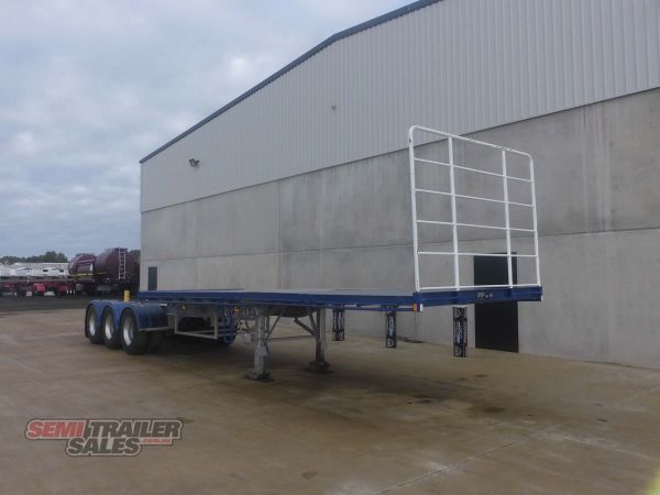 2003 Vawdrey 12 Pallet Flat Top A Trailer Flat Top  image