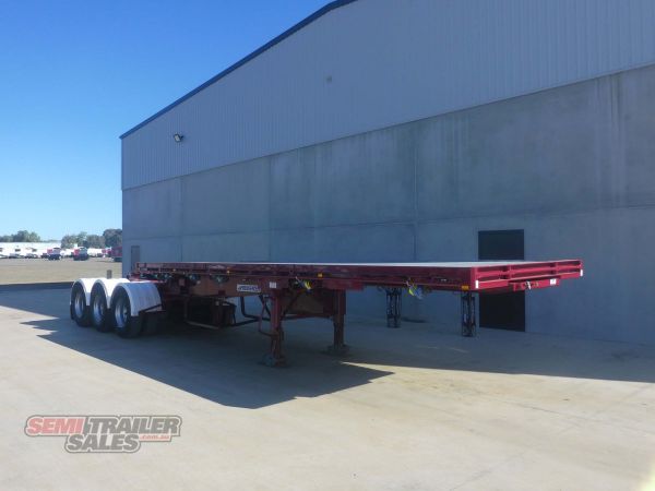 2003 Maxitrans 12 Pallet Flat Top Rollback A Trailer Flat Top  image