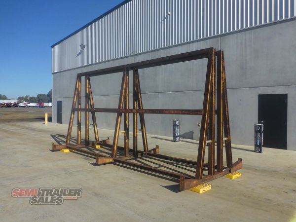 Custom A Frame For Stone Slab Semi Trailer  image
