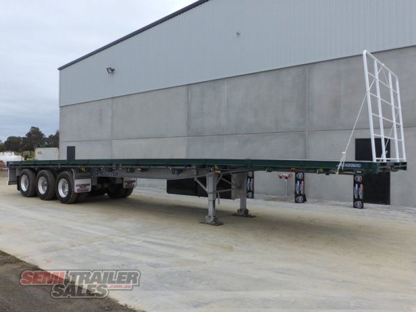 2019 Maxitrans 44FT 22 Pallet Flat Top Road Train Lead Flat Top  image