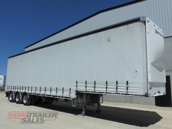 2011 Vawdrey 22 Pallet Dropdeck Curtainsider with Mezz Drop Deck  image