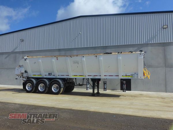 2013 AMS Trout River Live Floor Trailer Live Bottom Trailer  image
