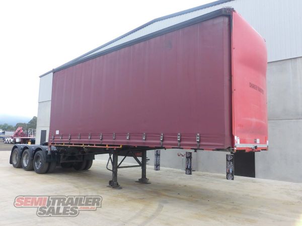 2004 Barker 12 Pallet Curtainsider A Trailer Tautliner  image