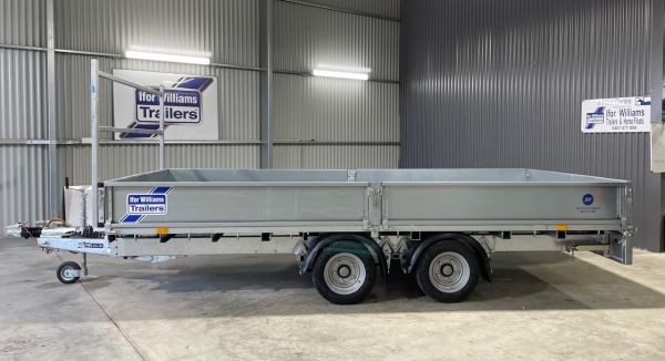 NEW Ifor Williams Flat Bed Trailer LM146 image