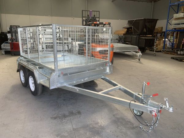 8x5 Tandem Trailer 2000kg ATM with 900mm Cage image