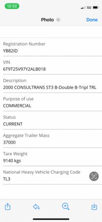 2003 Maxirans Curtainsider image