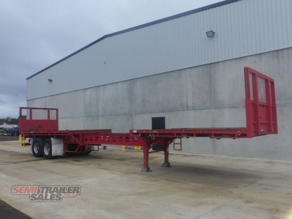 2008 Maxitrans Bogie Flat Top Extendable Extendable Trailer  image