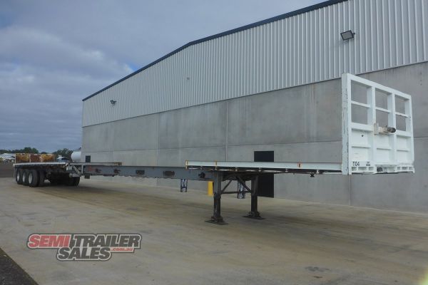2008 Southern Cross Flat Top Extendable Semi Trailer Extendable Trailer  image