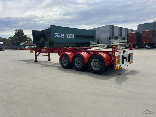 2025 CIMC 40' Retractable Skeletal image