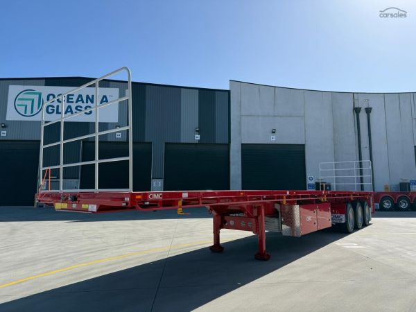 2025 CIMC Tri-Axle Flat Top 45 Foot image