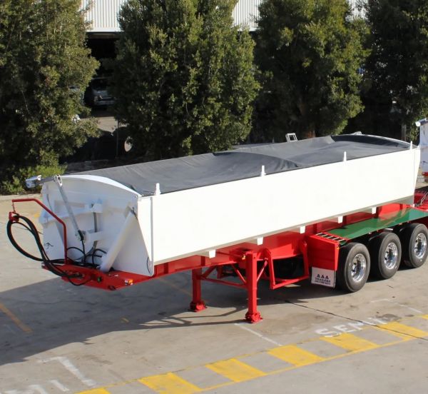 2025 AAA Trailers Side Tipper Roll Tarp image