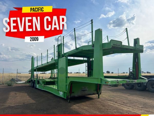 2009 Pacific 7 Car Trailer image