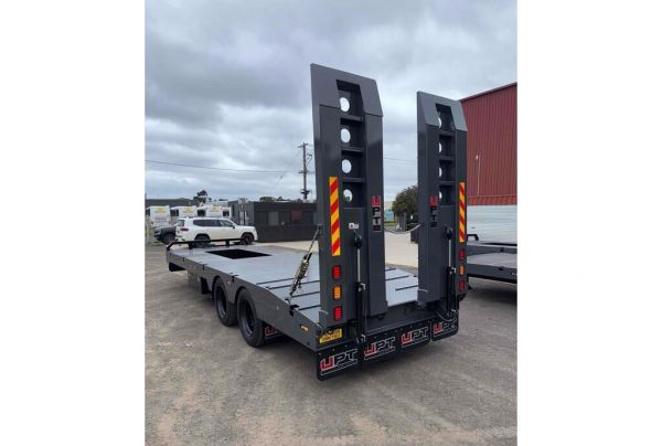 UPT Tandem Axle Tag Trailer - In Stock image